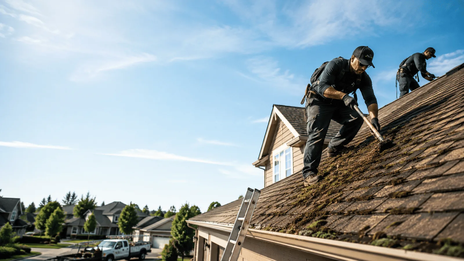 Roof Moss Removal in Windsor, VA near me